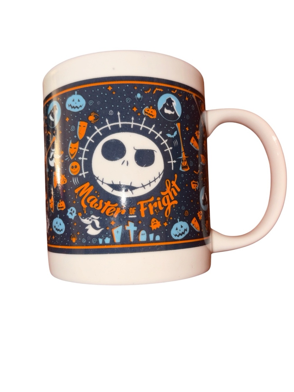 Jack Skellington - master of frights mug - EUC - Nightmare Before Christmas